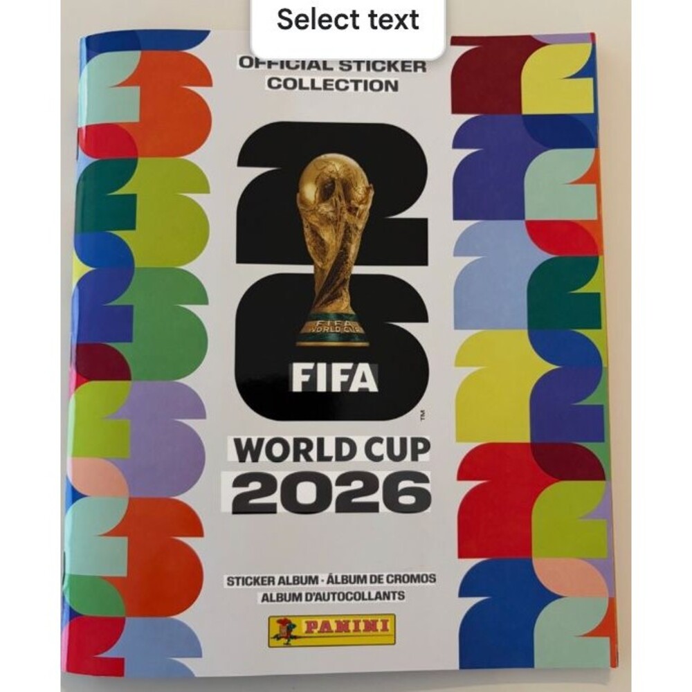 FIFA Club World Cup 2026 Official Sticker Collection Album - Brand New
